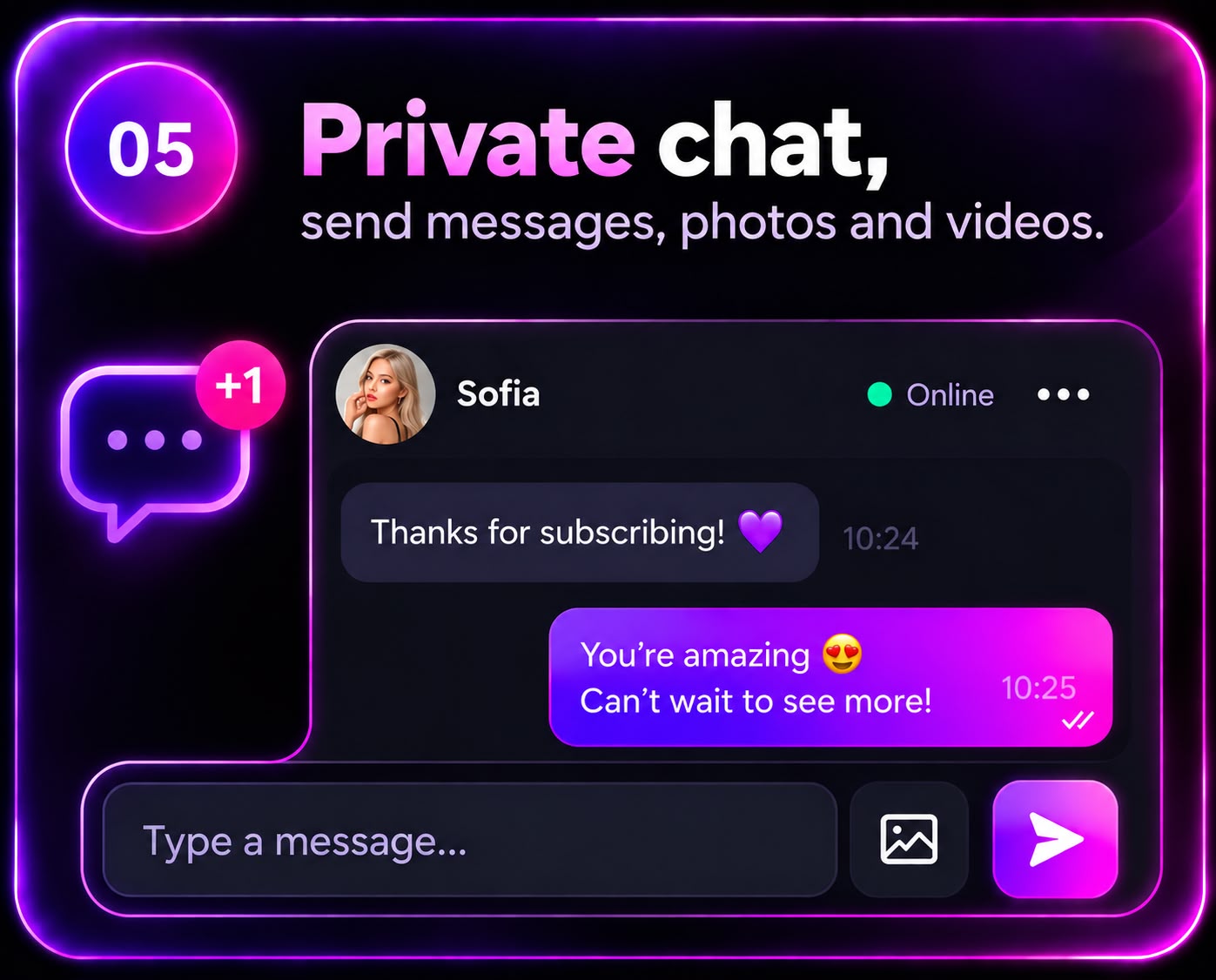 Step 5: Chat privately